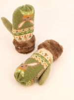 Load image into Gallery viewer, POWDER KNITTED MITTENS BUNNY
