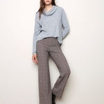 Load image into Gallery viewer, PLAID PANT WITH CUFF C5354-359B
