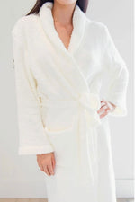 Load image into Gallery viewer, LUXE HEAVY WEIGH ROBE CREAM
