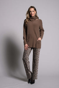 PICADILLY CANADA SWEATER QK116 -664 TOFFEE