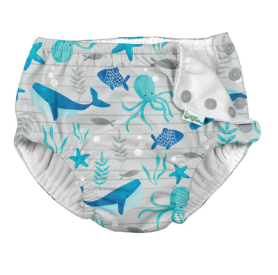 SNAP REUSABLE ABSORBENT SWIMSUIT DIAPER