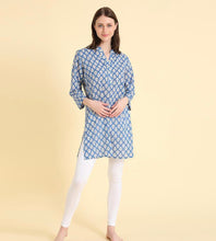Load image into Gallery viewer, ARI INDIGO TUNIC MAHOGANY
