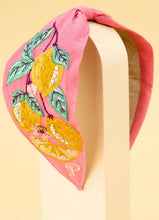 Load image into Gallery viewer, SICILIAN LEMON HEADBAND
