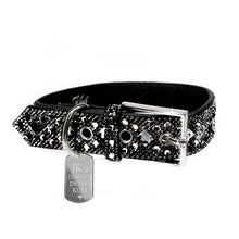 Load image into Gallery viewer, DIAMONDS IN THE RUFF DOG COLLAR
