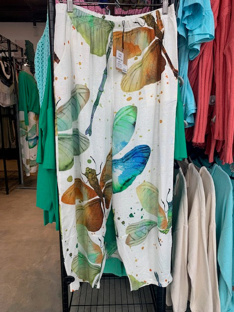 DRAGONFLY PRINT PANT JA223007S