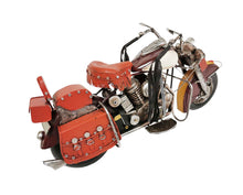 Load image into Gallery viewer, BURGUNDY MOTORCYCLE METAL
