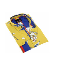 Load image into Gallery viewer, YELLOW FLORAL SHIRT H-1911
