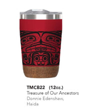 Load image into Gallery viewer, CORK BASE TRAVEL MUG NATIVE NORTHWEST

