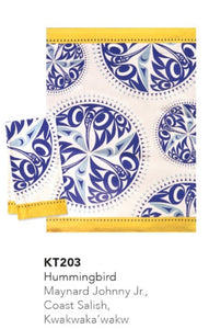 PRINTED TEA TOWEL NATIVENORTHWEST