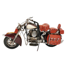 Load image into Gallery viewer, BURGUNDY MOTORCYCLE METAL
