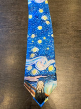 Load image into Gallery viewer, UNISEX OIL PAINTING TIES
