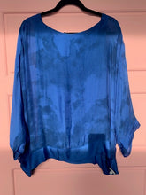 Load image into Gallery viewer, LADIES WOVEN/KNITTED LONG SLEEVE TOP 65126FS
