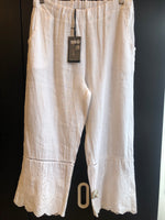 Load image into Gallery viewer, MADE IN ITALY LINEN PANT 9382
