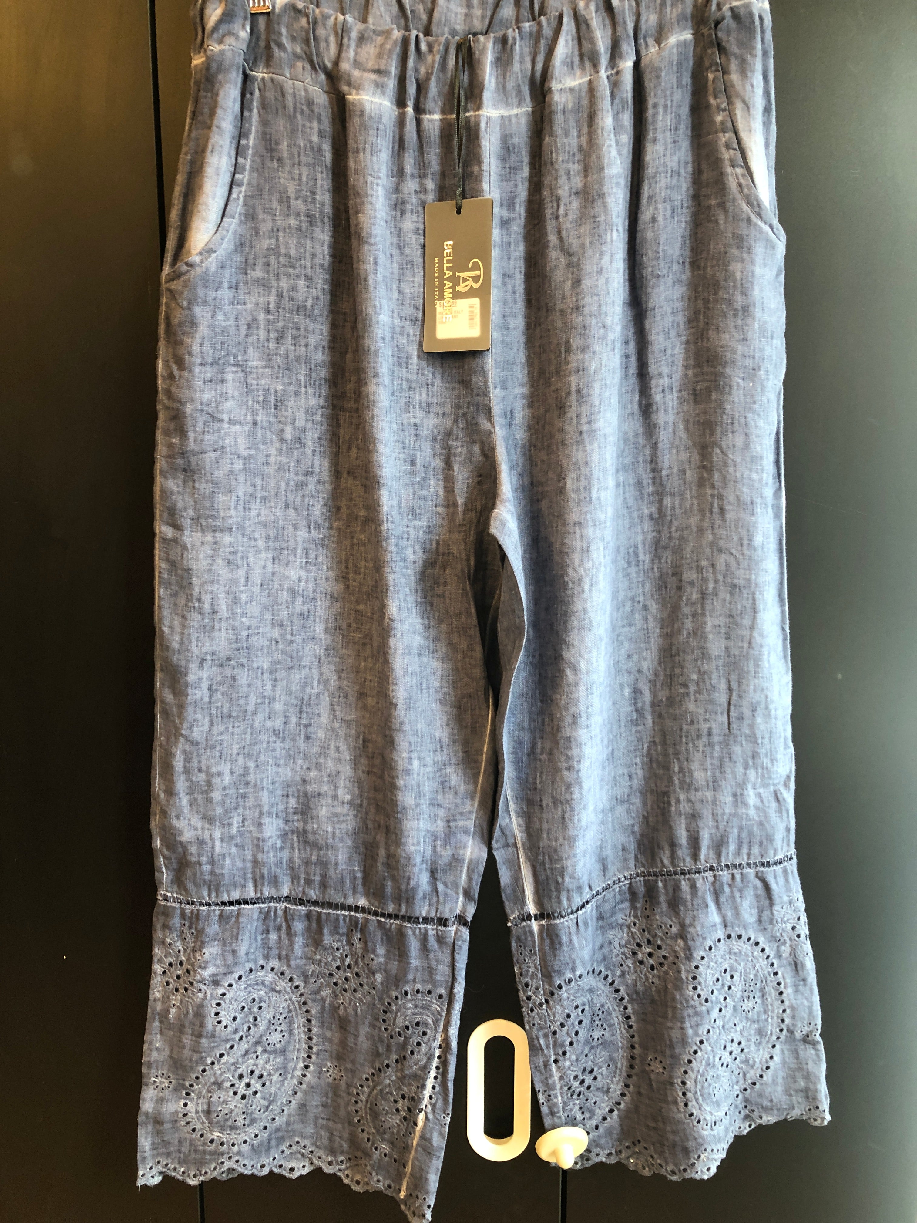 MADE IN ITALY LINEN PANT 9382
