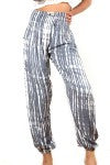 Load image into Gallery viewer, SUZIE BLUE BALI PANT TIE DYE GREY  ONE SIZE FITS ALL
