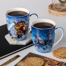 Load image into Gallery viewer, MACINTOSH SANTA CLAUS MUG PAIR #MC0308
