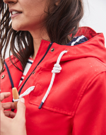 Load image into Gallery viewer, JOULES RAIN MIDCOAST JACKET RED
