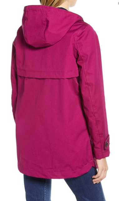 Joules coast mid waterproof jacket berry blush sales