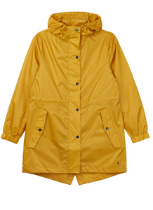 Joules yellow 2025 rain jacket