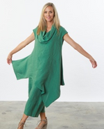 Load image into Gallery viewer, BRYN WALKER NOA TUNIC 1384-GREEN AND TURQUOIS
