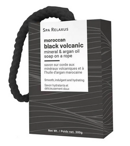 MOROCCAN BLACK VOLCANIC SOAP