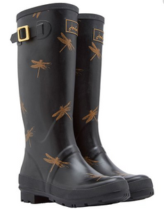 WELLY BLACK JOULES DRAGONFLY BOOT