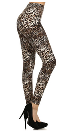 Load image into Gallery viewer, FLIRTY &amp; FEMME -SUEDED BROWN CHEETAH
