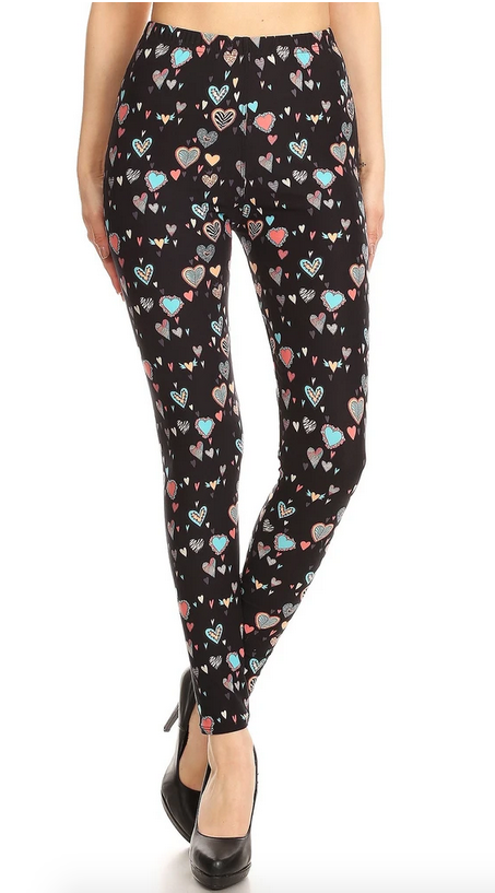 FLIRTY & FEMME -SUEDED FLOATING HEARTS