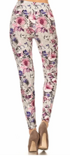 Load image into Gallery viewer, SUEDED ABIGAIL ROSE - REGULAR BAND LEGGING FLIRTY AND FEMME
