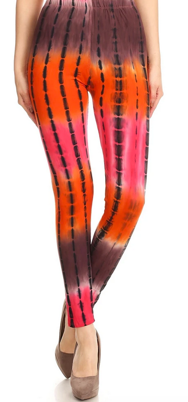 CORAL OMBRE - REGULAR BAND LEGGING FLIRTY AND FEMME