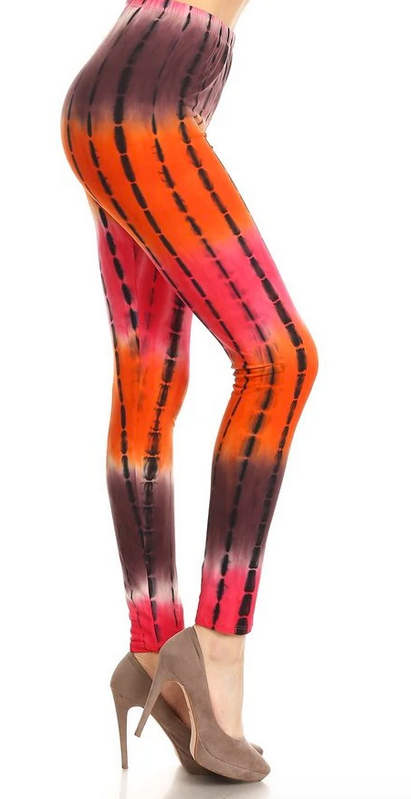 CORAL OMBRE - REGULAR BAND LEGGING FLIRTY AND FEMME