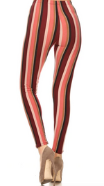 Load image into Gallery viewer, RUSTIC STRIPS  -REGULAR BAND LEGGING FLIRTY AND FEMME
