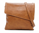 Load image into Gallery viewer, VEGAN S-Q CROSS BODY PURSE CAMEL
