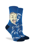 Load image into Gallery viewer, GOOD LUCK SOCK - EINSTEIN  SIZE 7-12
