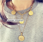 Load image into Gallery viewer, ATELIER SYP 18K GOLD HOROSCOPE NECKLACE
