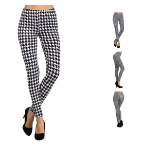 FLIRTY AND FEMME HOUNDSTOOTH