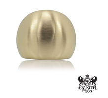 Load image into Gallery viewer, ARZ STEEL GOLD THICK RING  SSR60G
