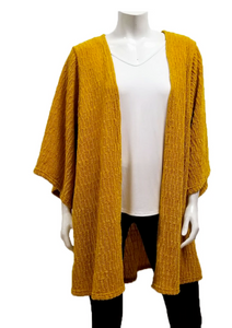 GILMOUR CHENILLE KNIT CARDI PC-5014 GOLD