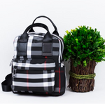 Load image into Gallery viewer, PLAID BACKPACK 06304

