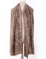 Load image into Gallery viewer, SNAKE PRINT SCARF 08382
