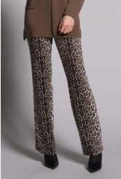 PICADILLY LEOPARD PANTS 964HS RED STRIPE