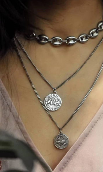 ATELIER SYP STAINLESS HOROSCOPE NECKLACE