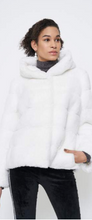 Load image into Gallery viewer, EMILIA ZIP OFF COAT IVORY DC007 xs
