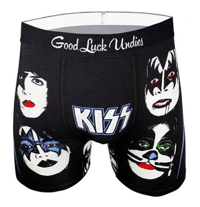 MENS GOOD LUCK UNDERWEAR KISS BAND