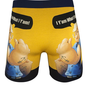 MENS GOOD LUCK UNDERWEAR I Y'AM POPEYE