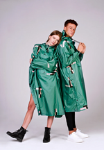 Load image into Gallery viewer, RAINKISS STRAY PIXEL PONCHO / RAIN JACKET
