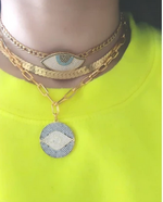 Load image into Gallery viewer, ATHENA EYE NECKLACES CHOKER
