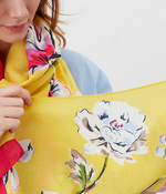 Load image into Gallery viewer, JOULES YELLOW FLOWER SCARF
