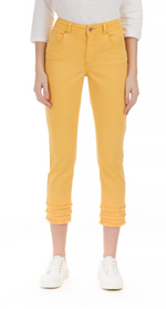 Load image into Gallery viewer, CHARLIE B PANT TWILL MARIGOLD C5147RRR
