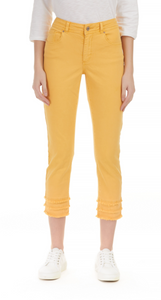 CHARLIE B PANT TWILL MARIGOLD C5147RRR